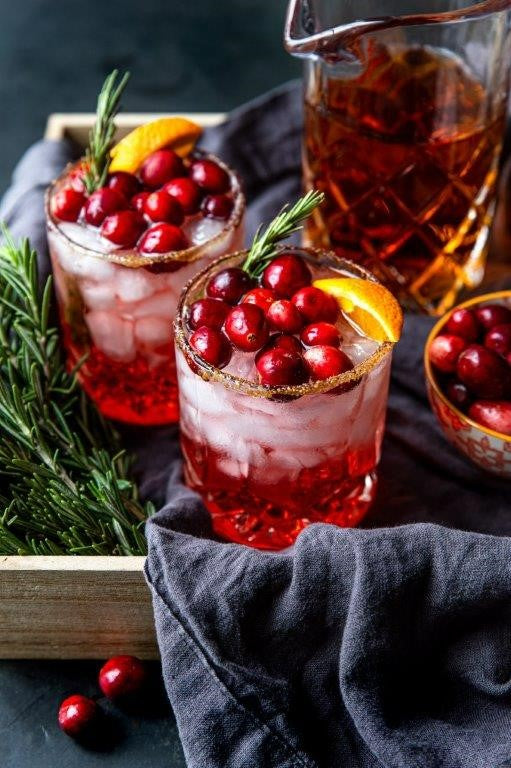 Bourbon Cranberry Fizz &ndash; Recipe &ndash; Old Salt Merchants