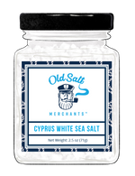 Cyprus Sea Salt Flakes 2.5oz Jar From Old Salt Merchants