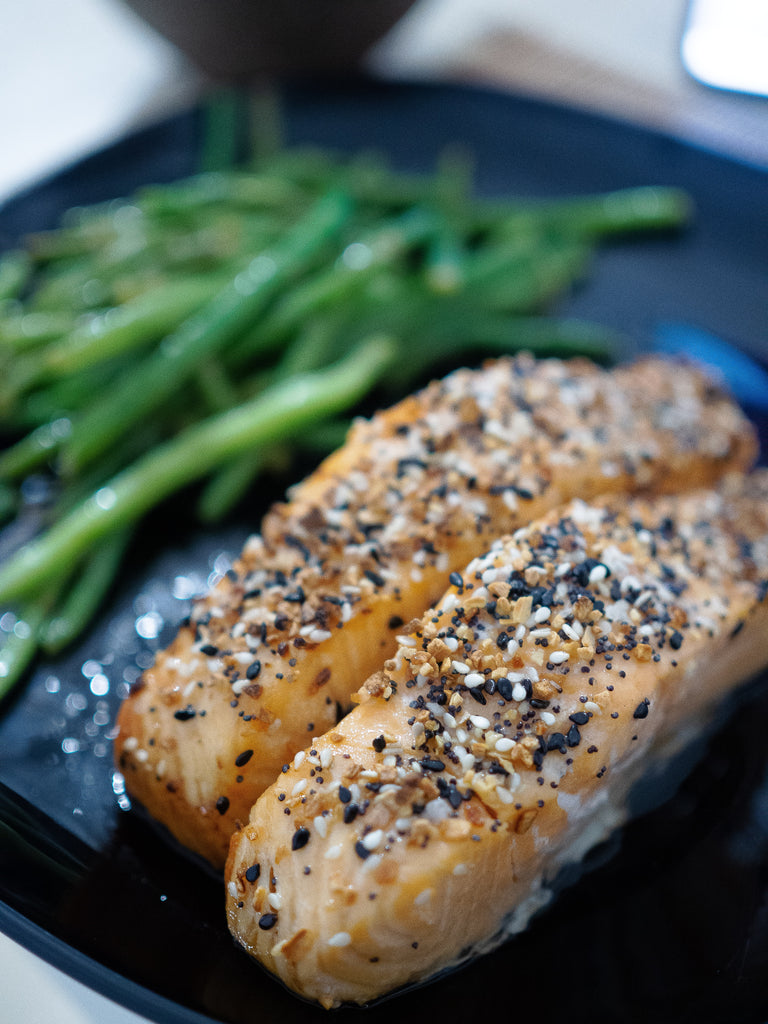 Everything Bagel Crusted Salmon
