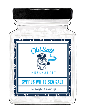Cyprus Sea Salt Flakes 2.5oz Jar From Old Salt Merchants