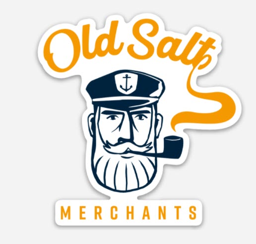 
            
                Load image into Gallery viewer, Regular Old Salt Merchants Die Cut Sticker
            
        